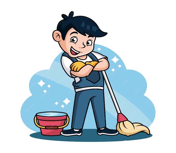 نظافت منزل در شهرک بنفشه